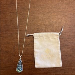 Kendra Scott abalone long necklace